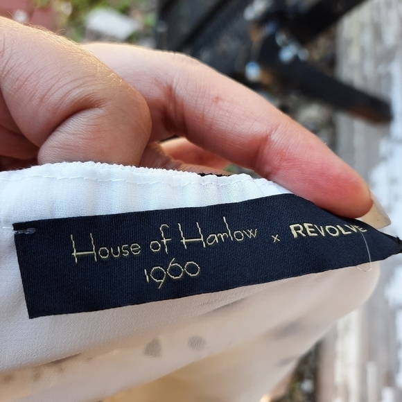 🌟 House Of Harlow 1960 Revolve Polka Dot Crop Top size xs - Picture 4 of 5